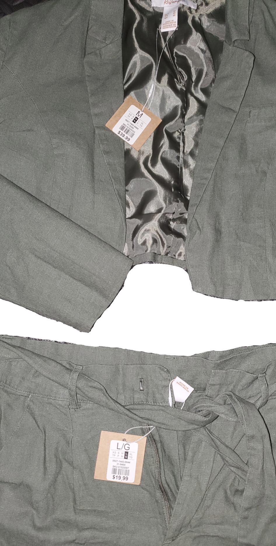 Bvamped Khaki Green Set|New