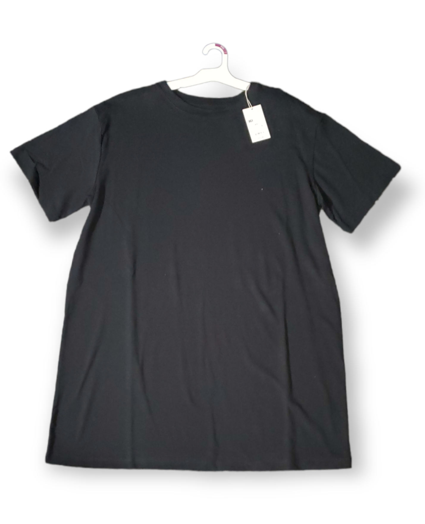 Black Cotton Tee Size XXL