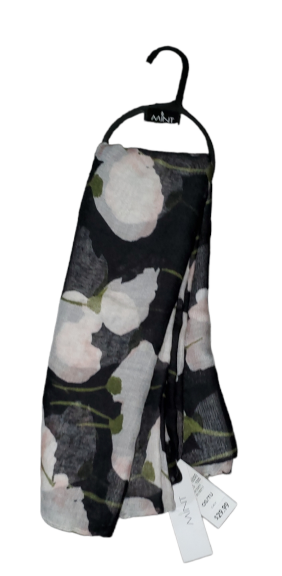 Mint Scarf Flower Design|New
