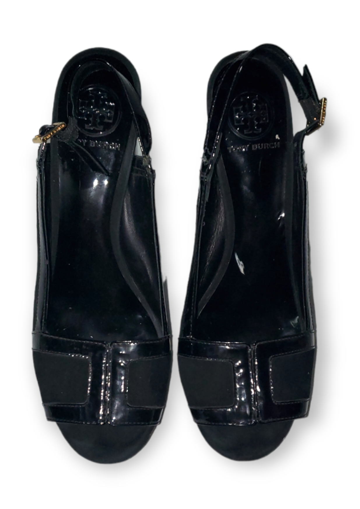 Tory Burch Black Heels Size 9|Used