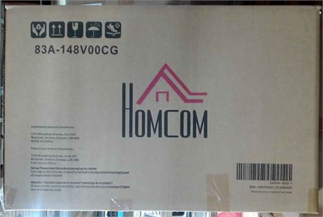 HOMCOM Set 4 Dining Chair| Grey|New