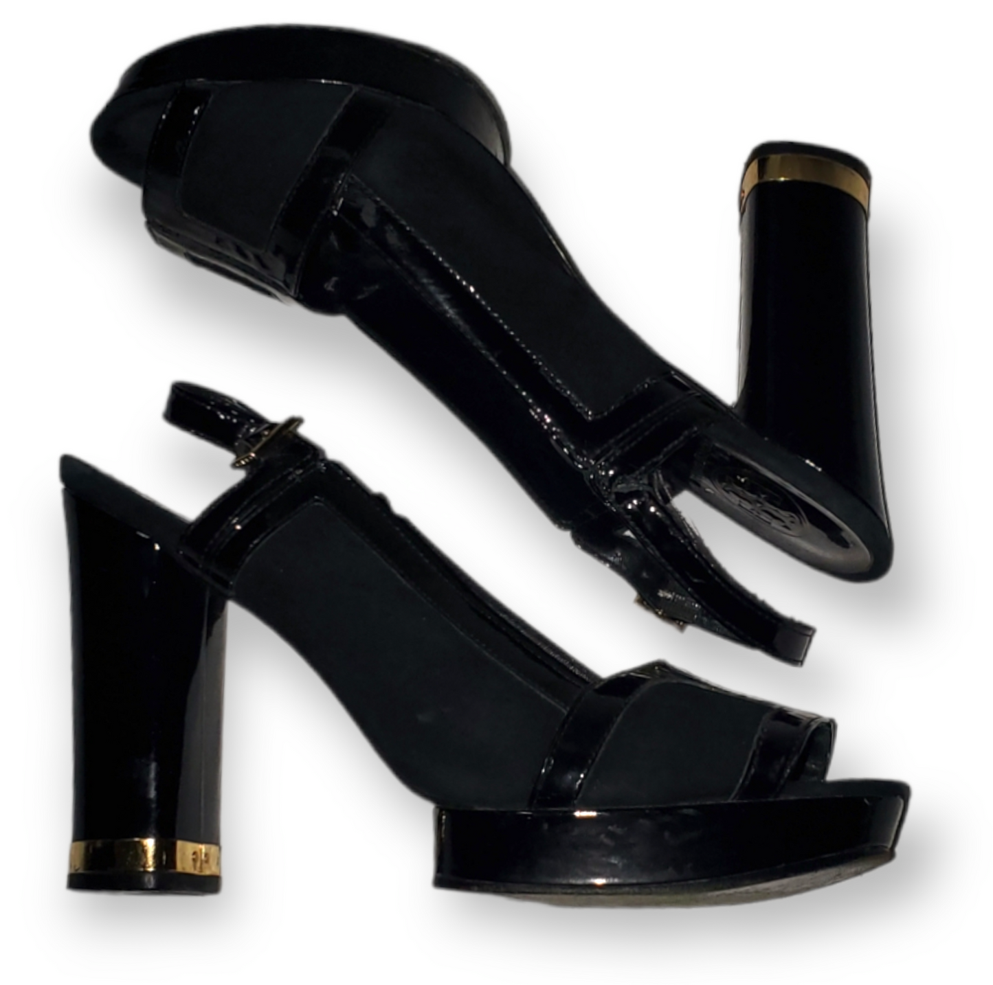 Tory Burch Black Heels Size 9|Used