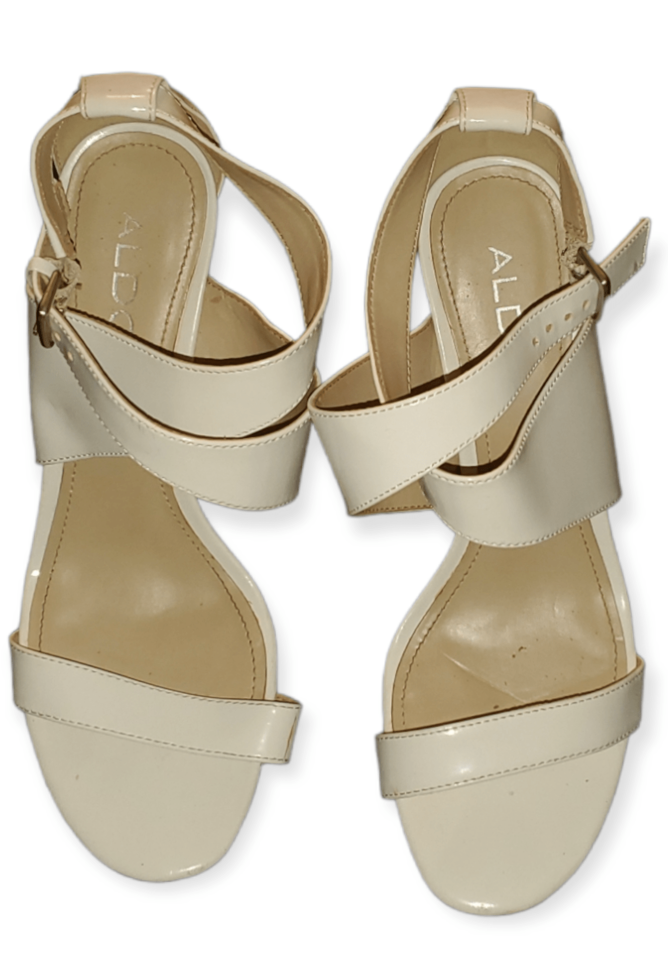 Aldo White Heels|Used - My Lil' Secret Boutique