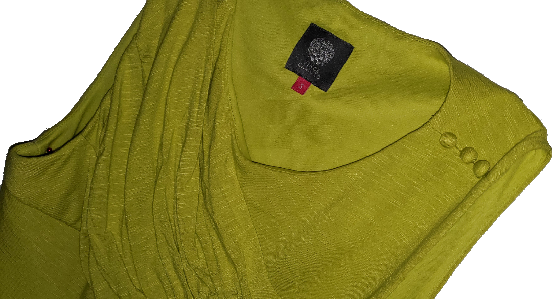 VINCE CAMUTO LIME GREEN DRESS|New