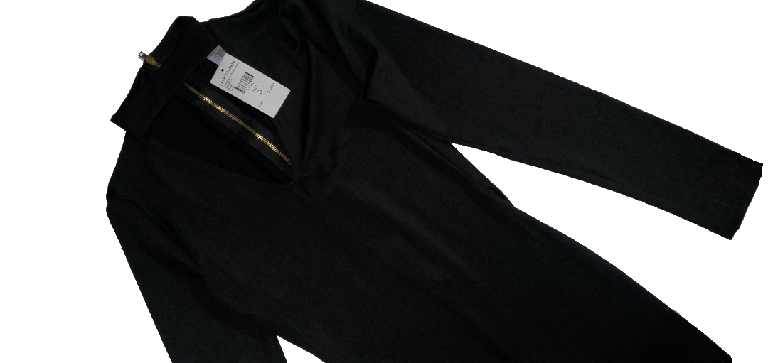 Fashion Nova Black Jumpsuit
