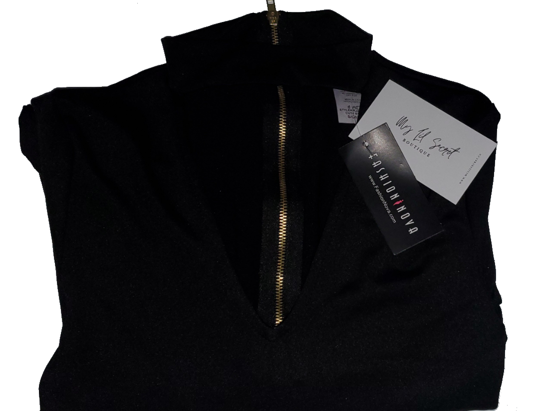 Fashion Nova Black Jumpsuit