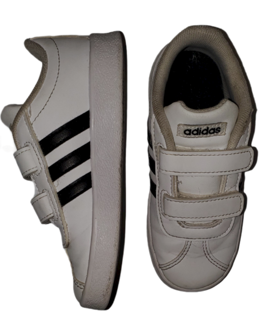 Toddler Adidas White Shoes|Used