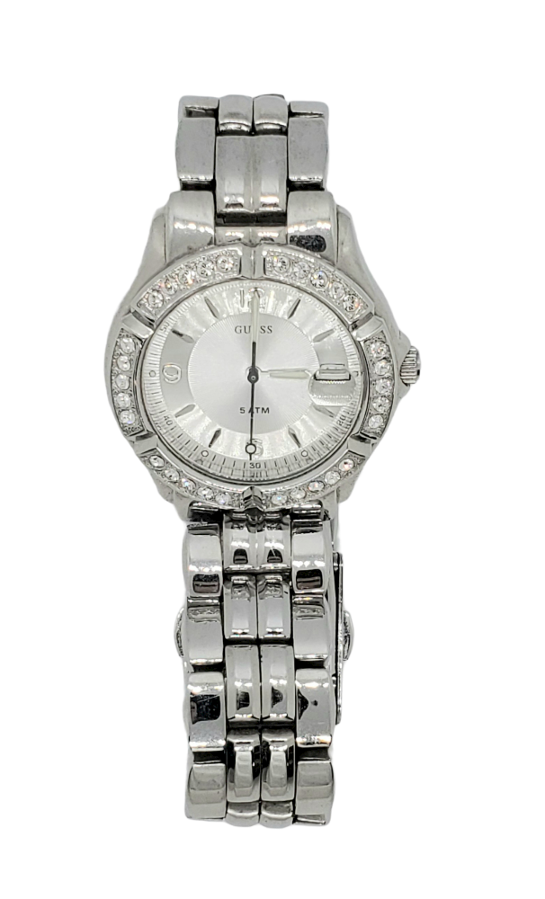 GUESS Bling Encrusted Bezel Swiss Made