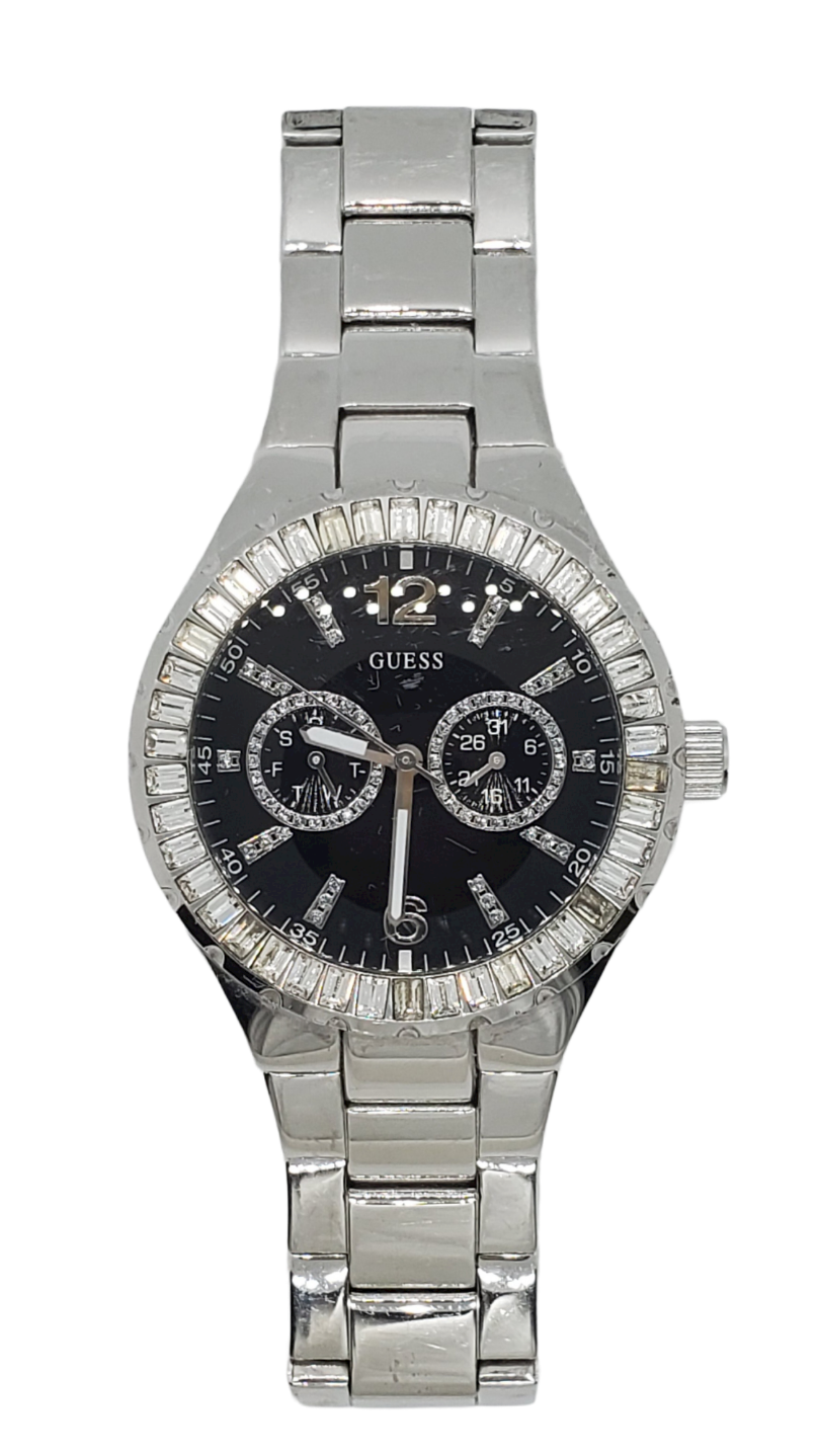 GUESS Quartz Bezel Watch