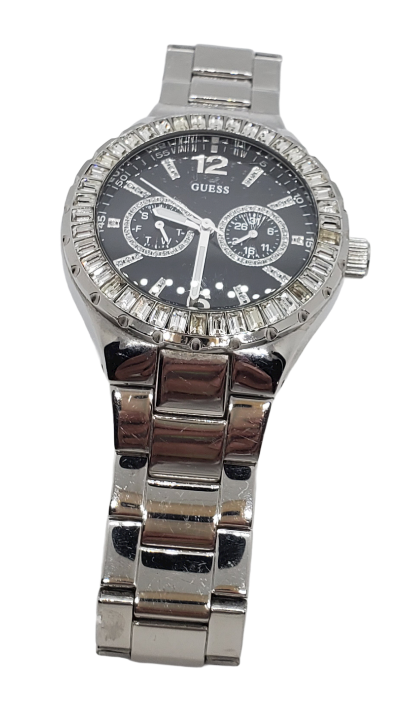 GUESS Quartz Bezel Watch