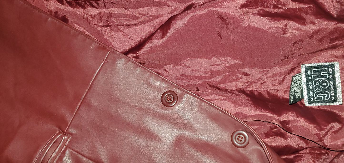 H&G Maroon Jacket|Used
