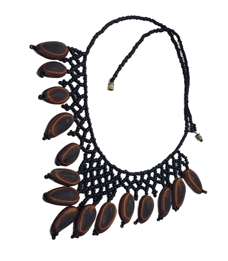 Hand Beaded From Peru Necklace|Handmade
