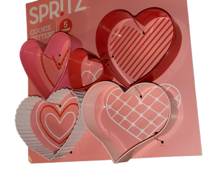 Spritz Hearts Cookie Cutters