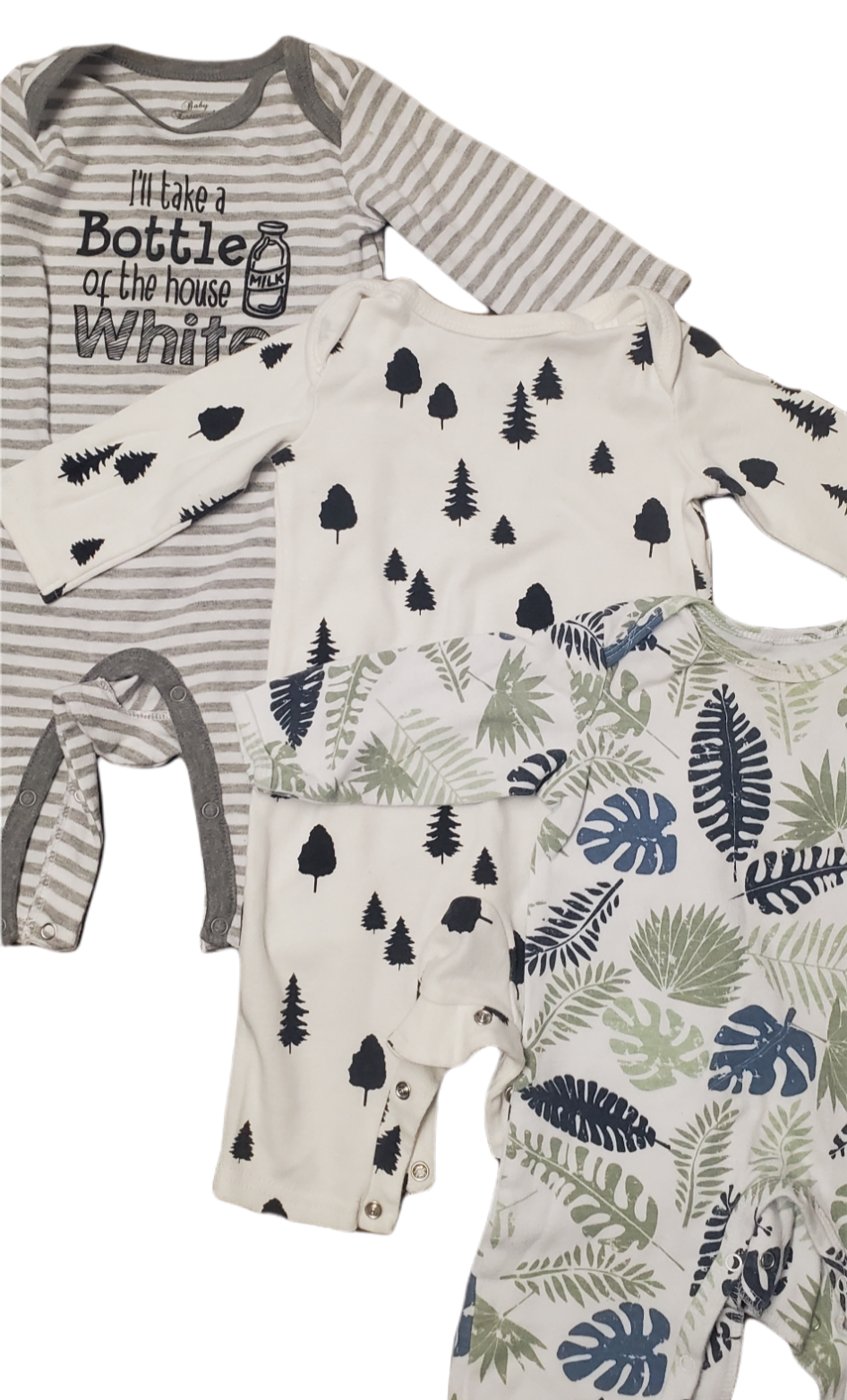 Cotton Infant Onesies Lot|Used