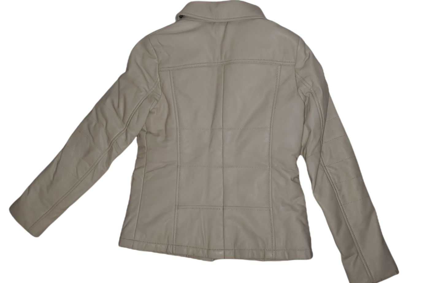 Danier Leather Off White Coat XS|Used