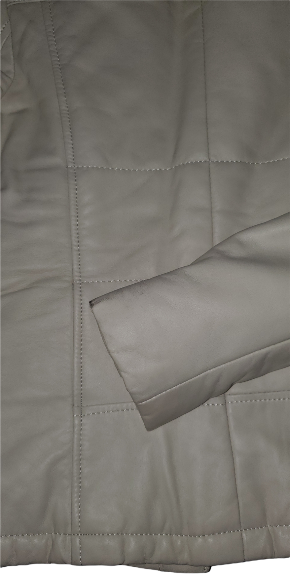 Danier Leather Off White Coat XS|Used