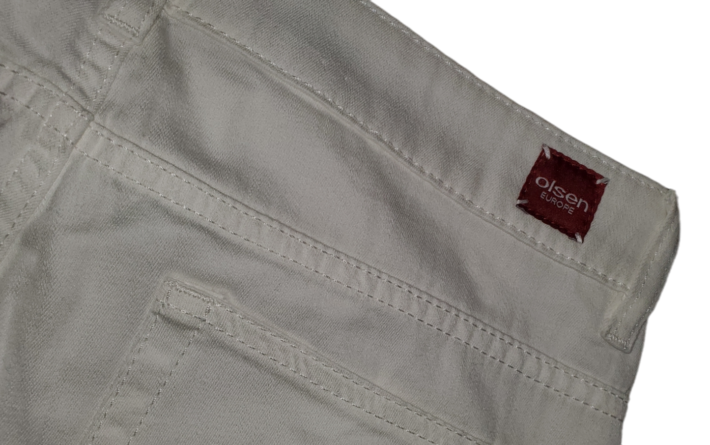 Olsen White Jean Pant|Used