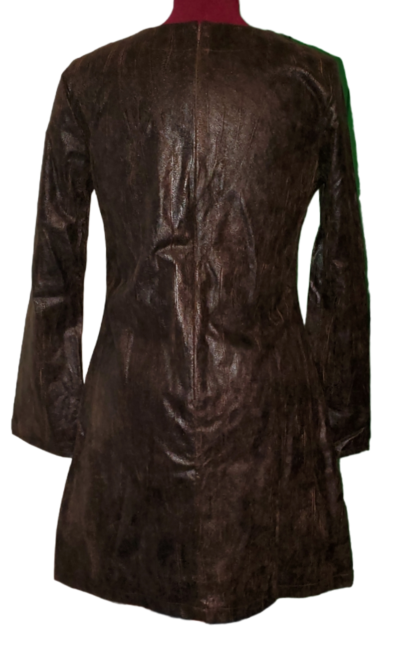 Brown Long Shirt|New