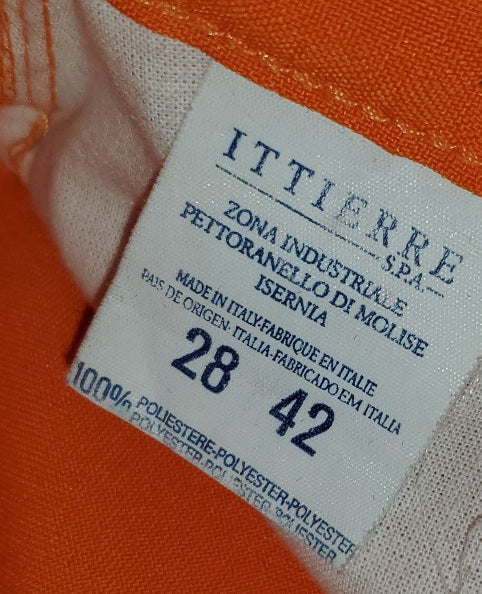 Versace Jeans Couture Orange Pants| Like New