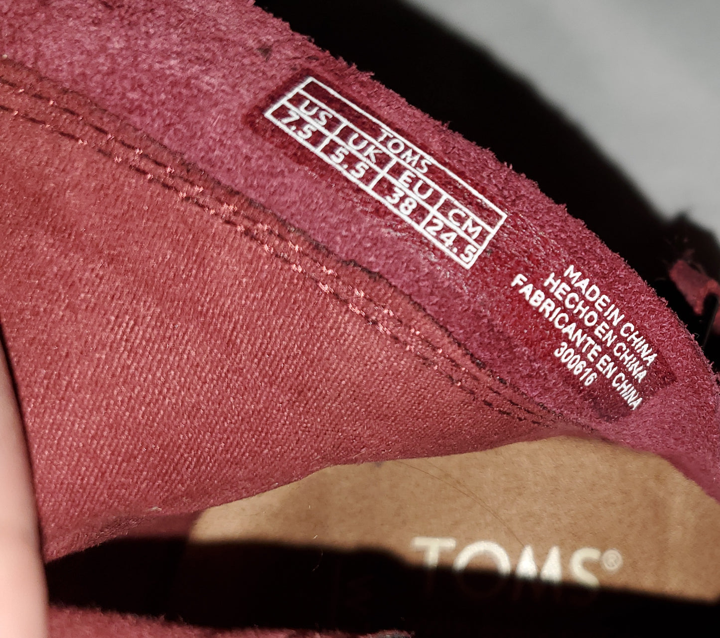 Toms Open Toe Booties|Used