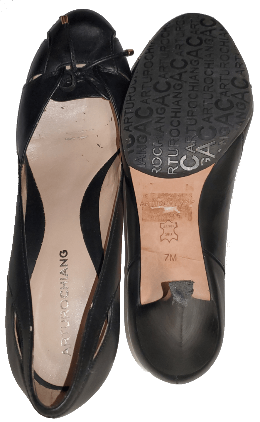 Arturo Chaing Black Kitten Heel Pumps|Used - My Lil' Secret Boutique