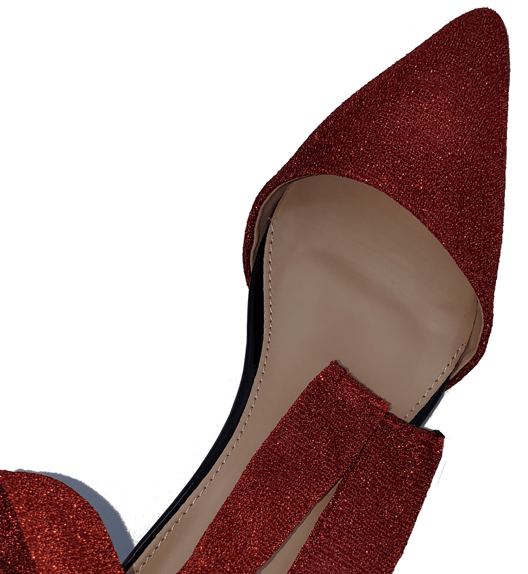 Allegra Red Glitter Heels Size 10|New - My Lil' Secret Boutique