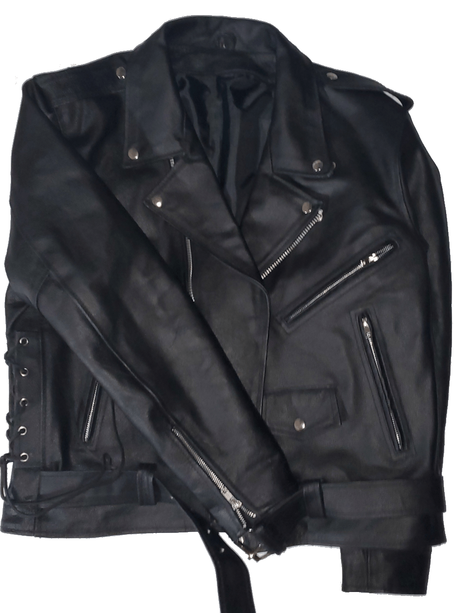 100% Leather Jacket Heavy Duty Motorcycle Jacket|New - My Lil' Secret Boutique