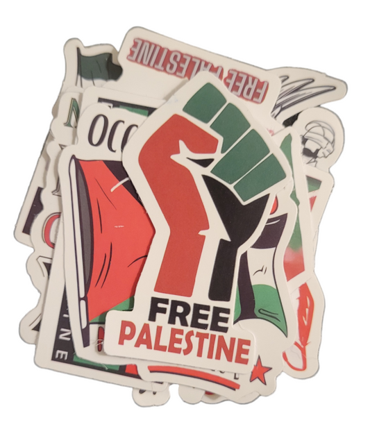 Free Palestine Stickers x10|New