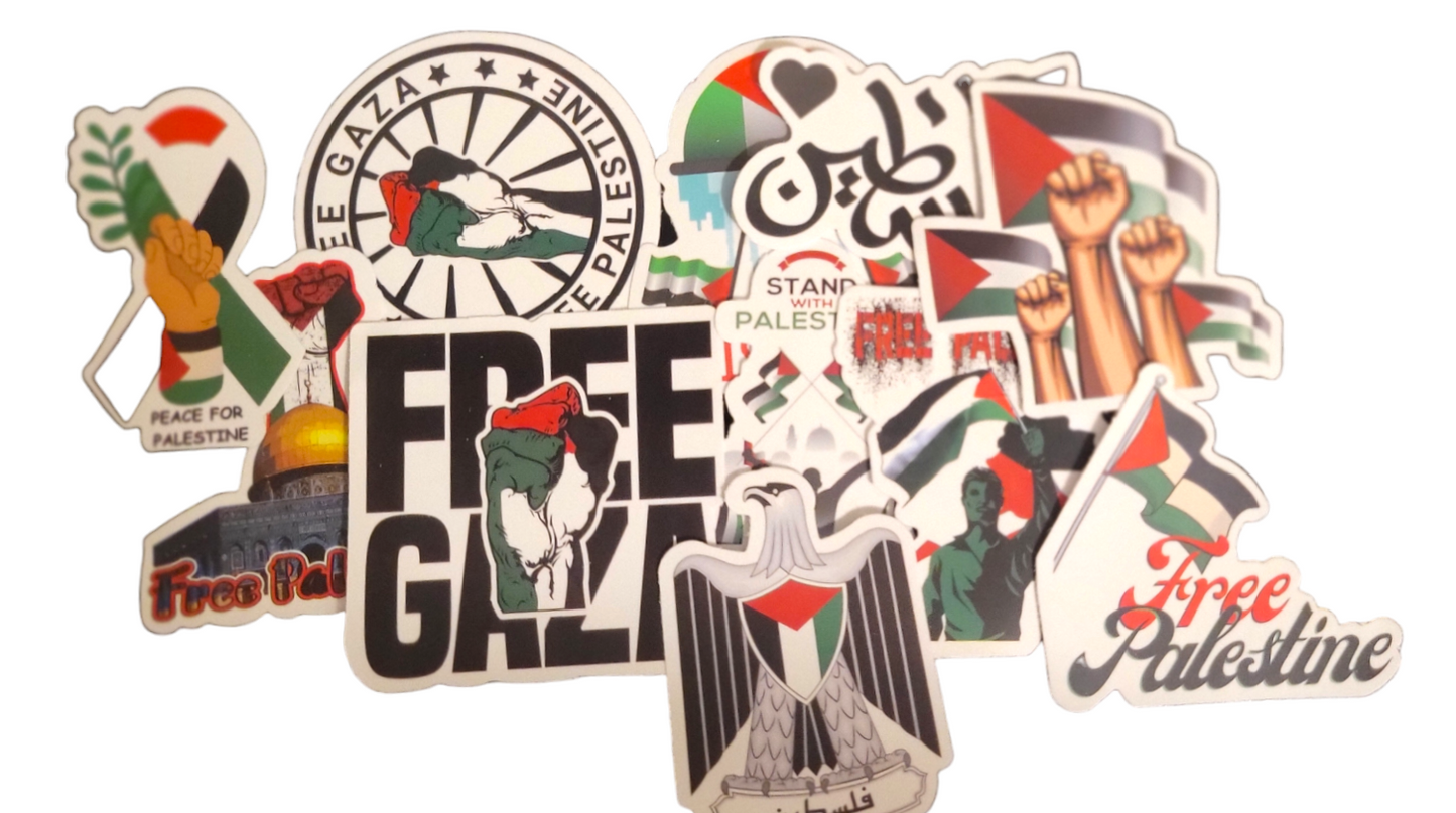 Free Palestine Stickers x10|New