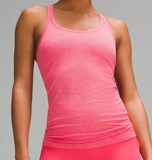 Lululemon Street Tank|Size 8|Pink|New