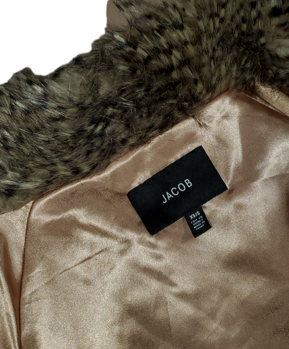 Jacob Faux Fur Jacket|Like New!