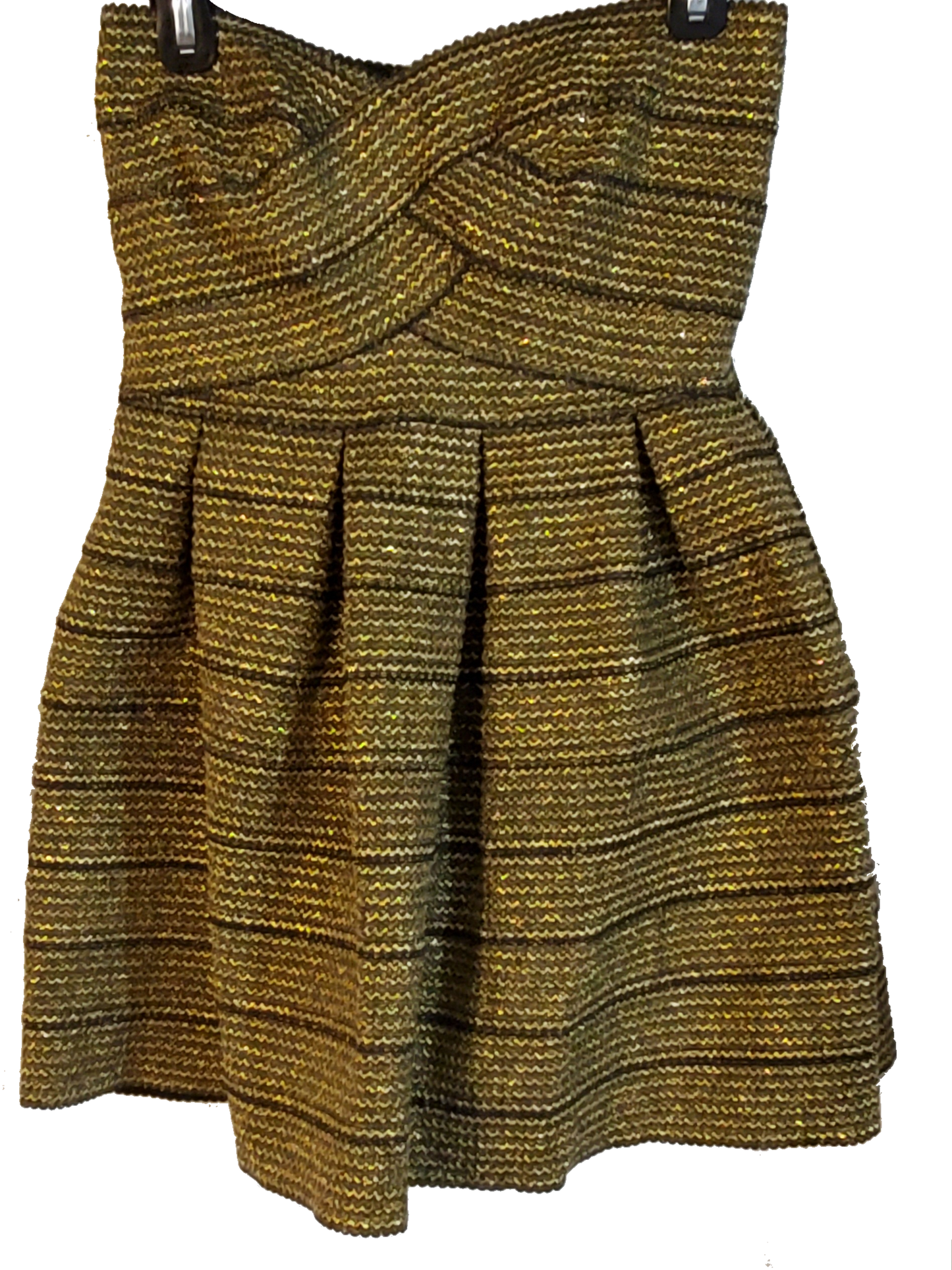 Gold Baby Doll Mini Dress or Shirt XS|Used