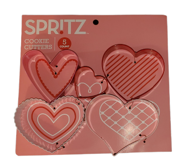 Spritz Hearts Cookie Cutters