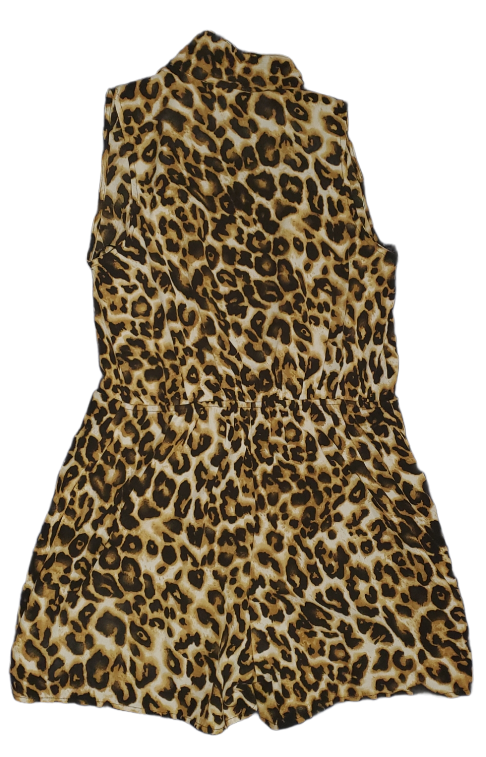 Monteau Leopard Print Jumpsuit|New