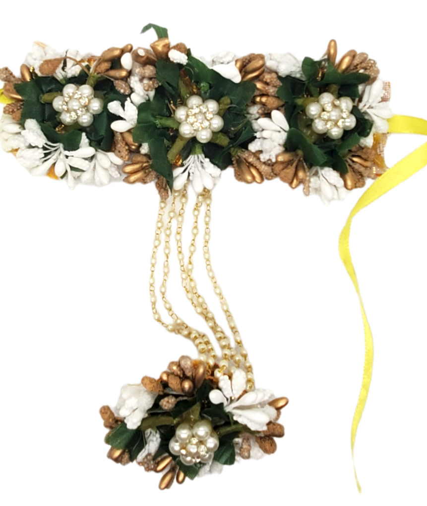 Ethnic Bridal Flower Set|Used
