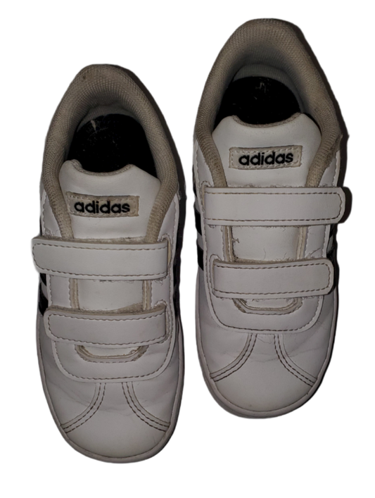 Toddler Adidas White Shoes|Used