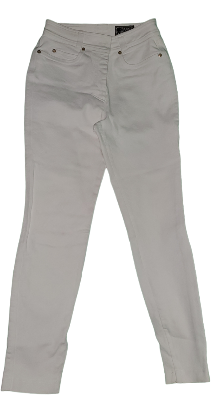 Gianni Versace White Jeans Size IT 46