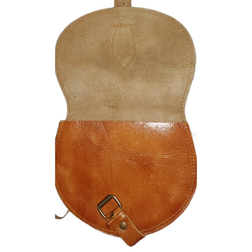 100% Cowhide Leather Mini Purse|Vintage